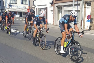 2018 Road Race in Belgium for Element Cycling Team